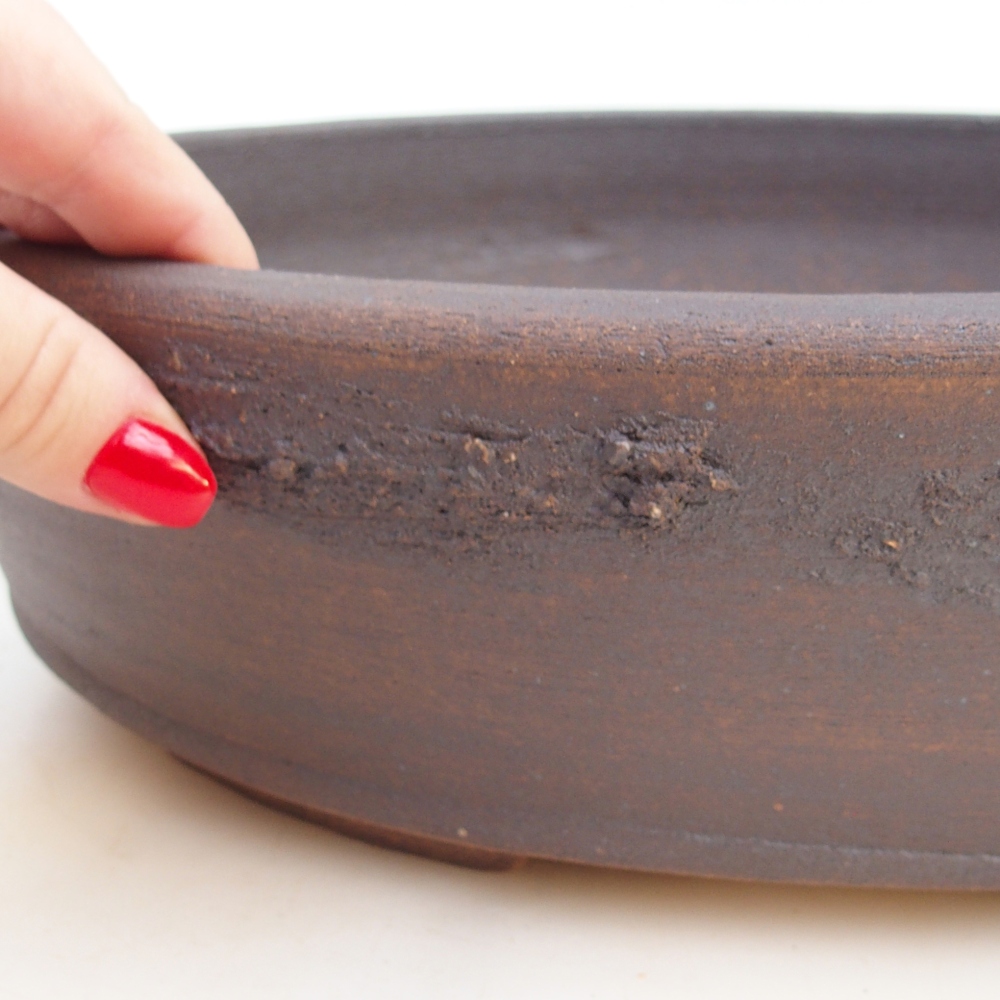 Misa do bonsai 33 x 26 x 9 cm, kolor brązowy