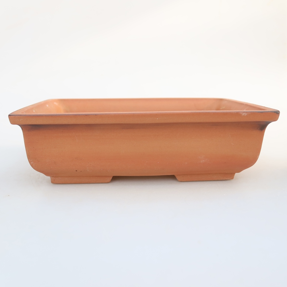 Ceramiczna miska  24,5 x 19 x 7 cm, kolor ceglasty