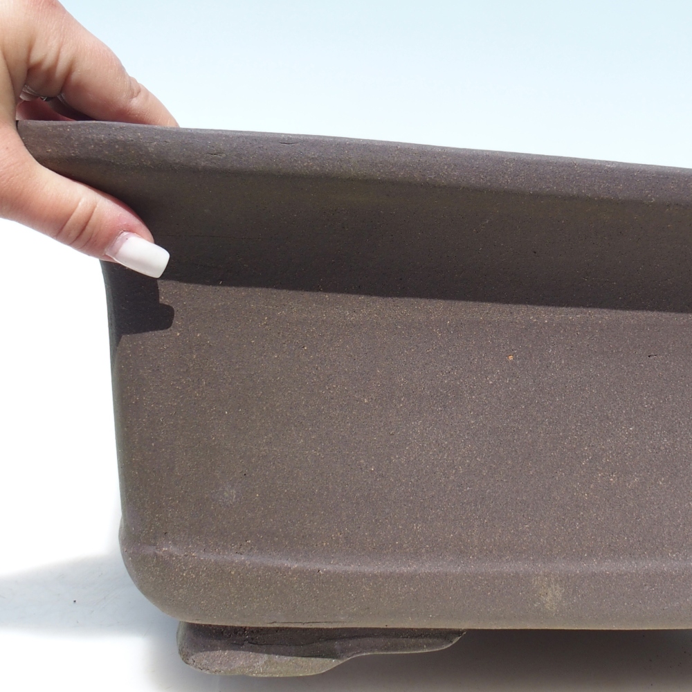 Misa do bonsai 48,5 x 38,5 x 19 cm - brązowa