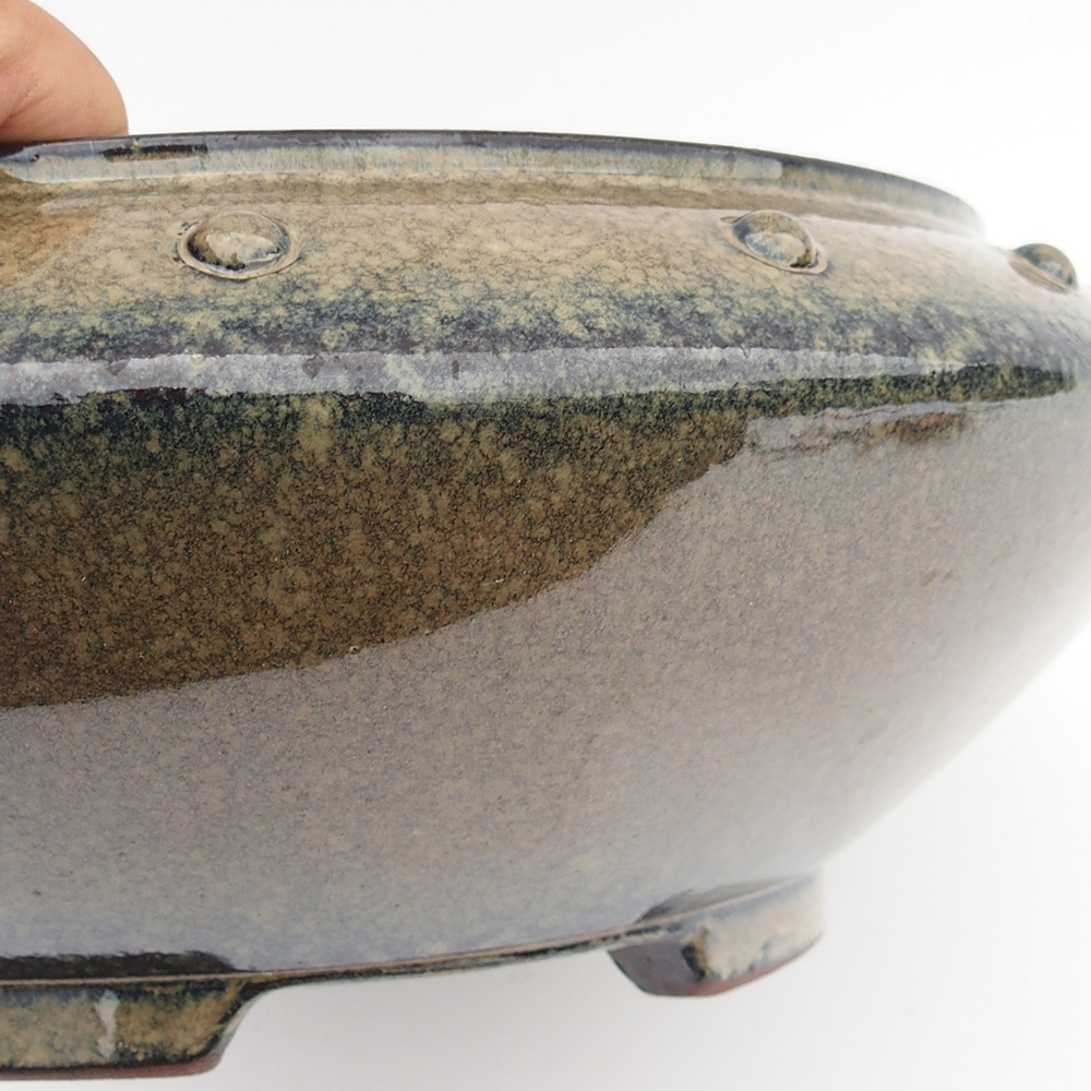 Miska 34 x 13 cm szara