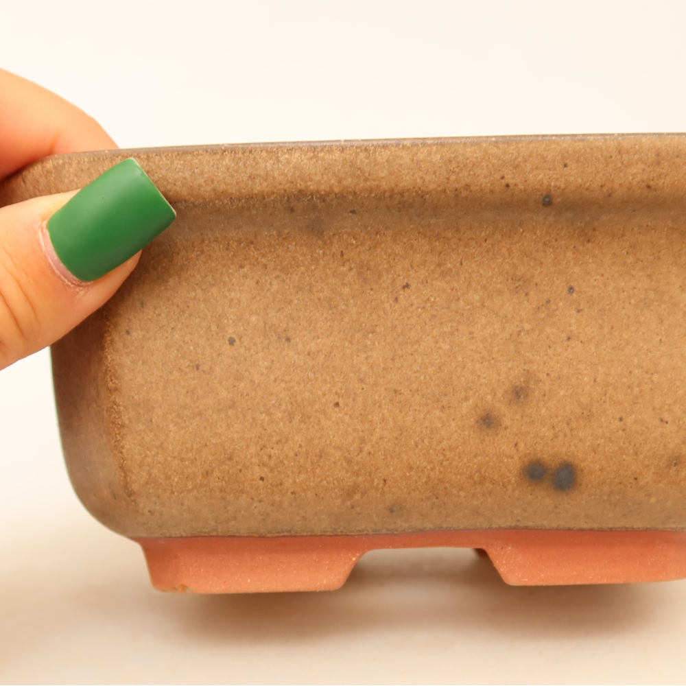 Ceramiczna miska  15 x 12 x 7 cm, kolor brązowy
