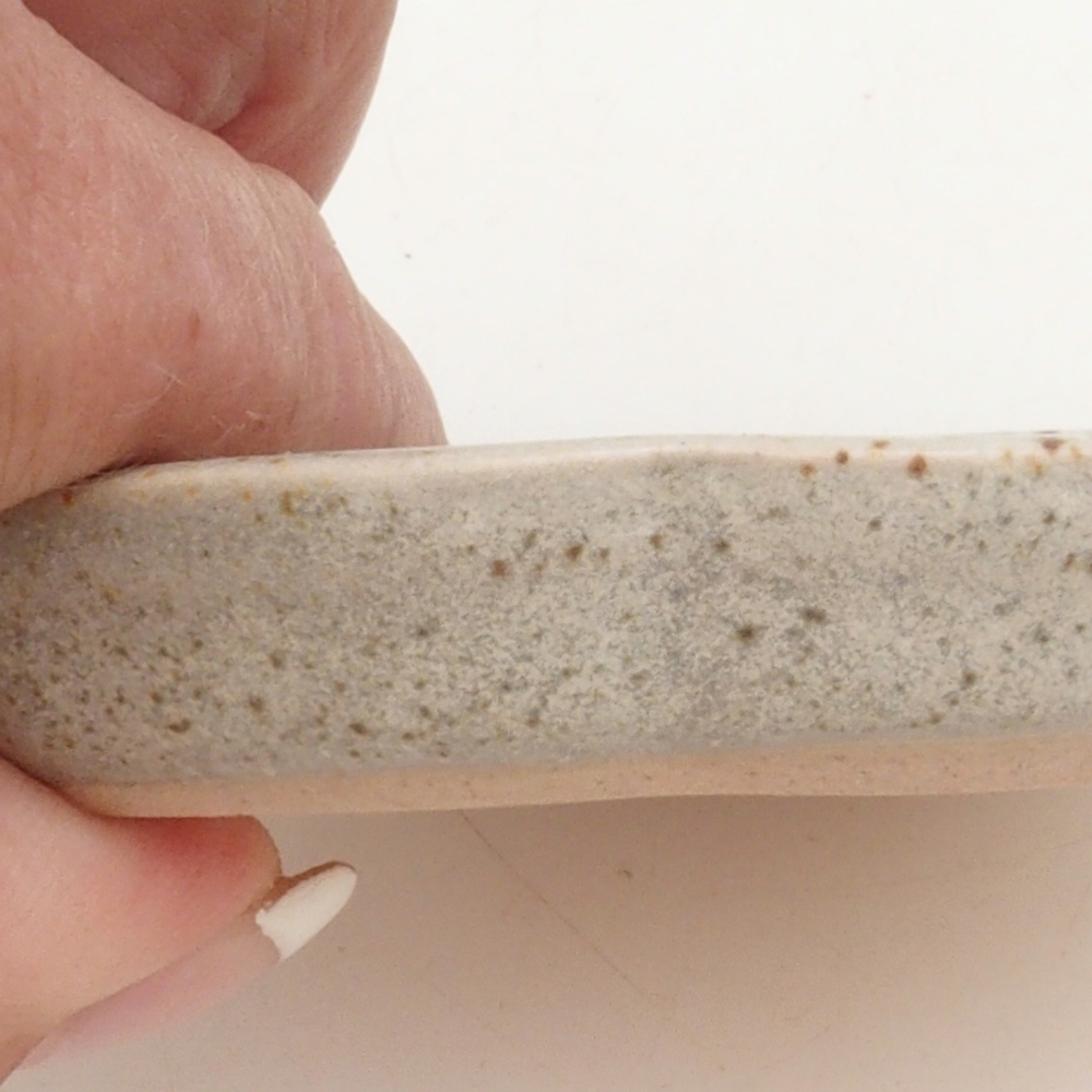 Miska ceramiczna H95 - 8 x 8 x 1 cm - zielona