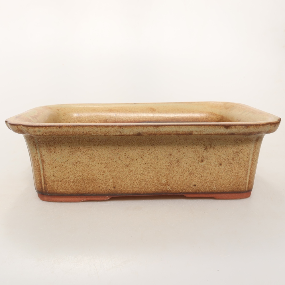 Miska ceramiczna  20 x 15,5 x 6 cm, kolor brązowy