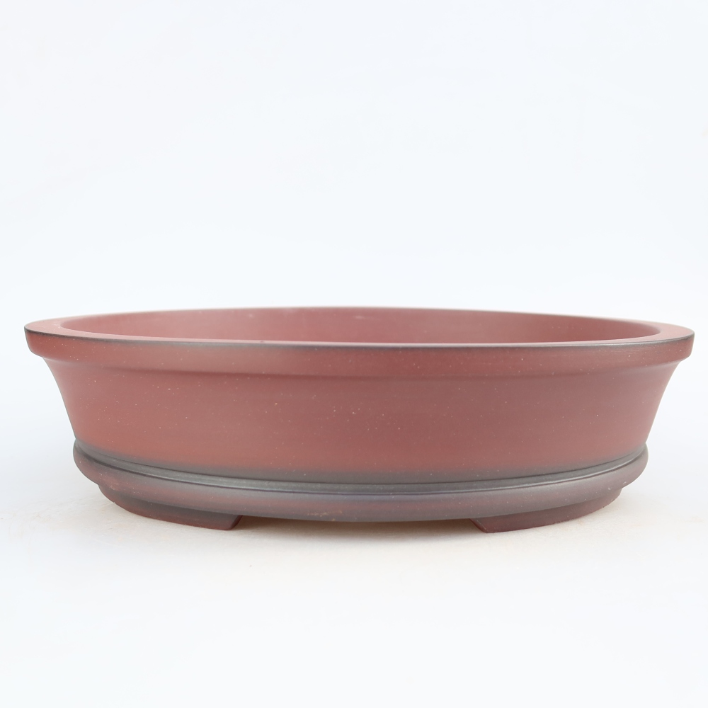 Ceramiczna miska  30,5 x 30,5 x 7 cm, kolor ceglasty