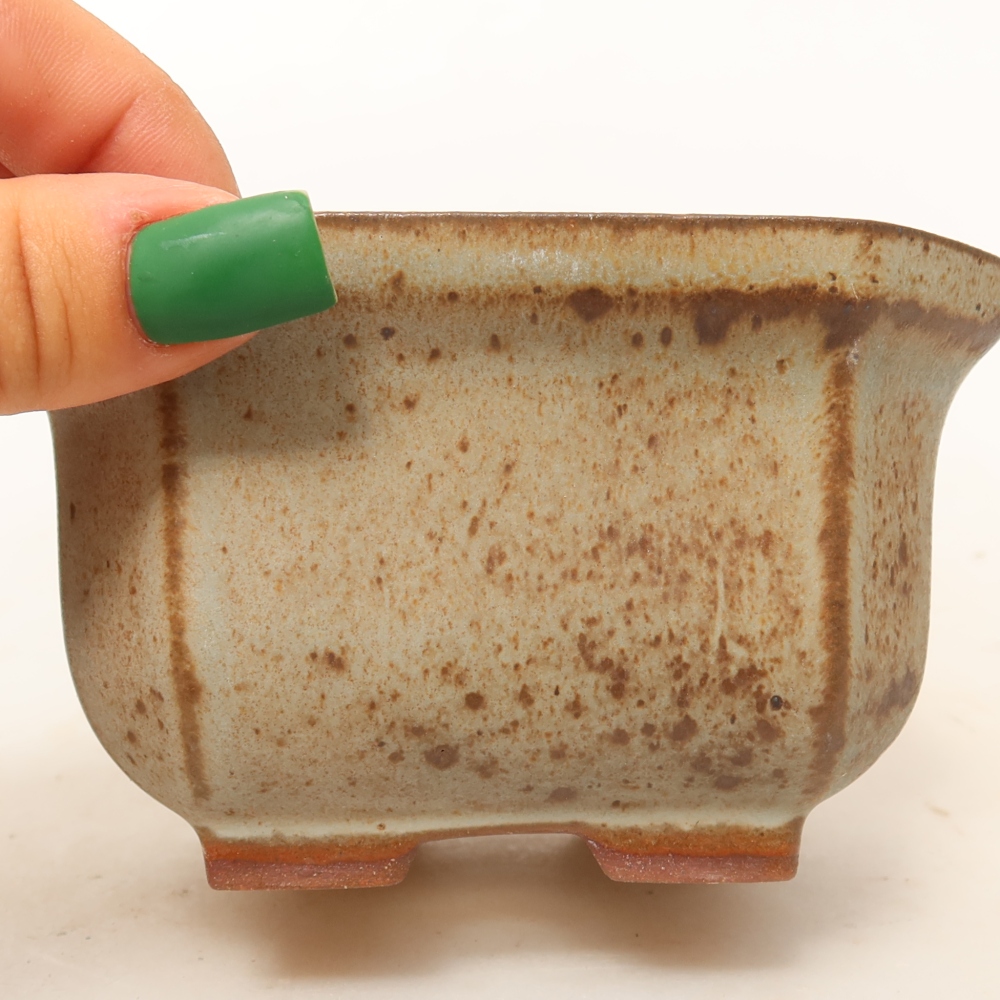 Ceramiczna miska  11 x 11 x 6,5 cm, kolor beżowy
