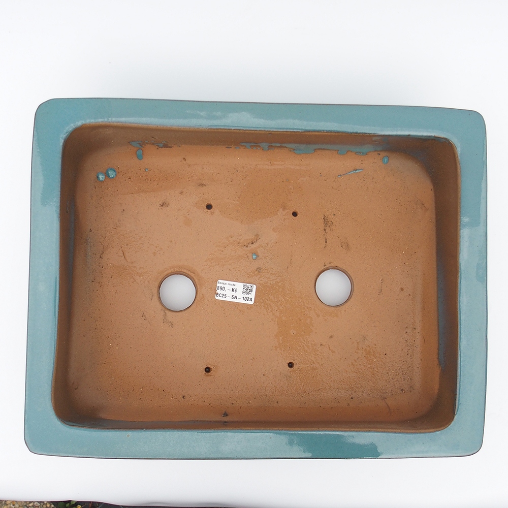 Miska 42 x 33 x 11 cm niebieska