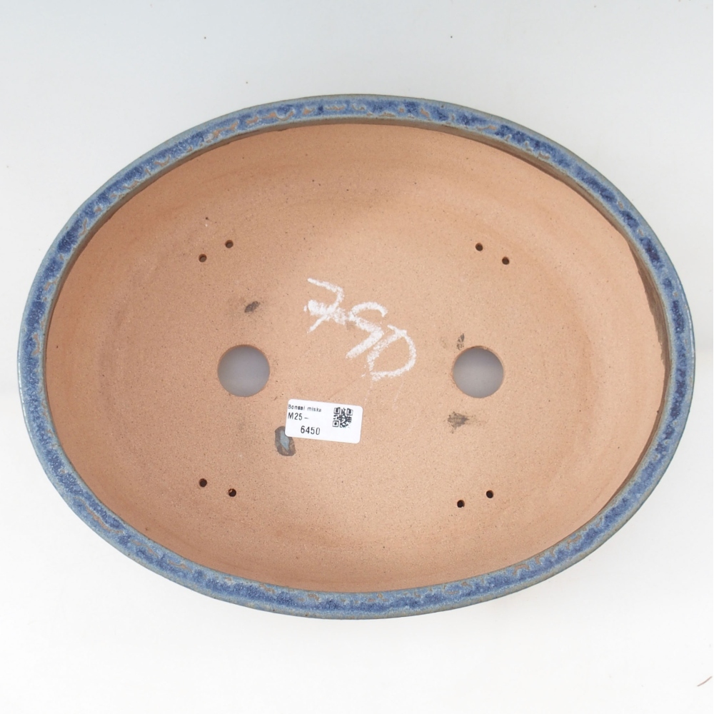 Misa do bonsai 32,5 x 25,5 x 8,5 cm, kolor niebieski