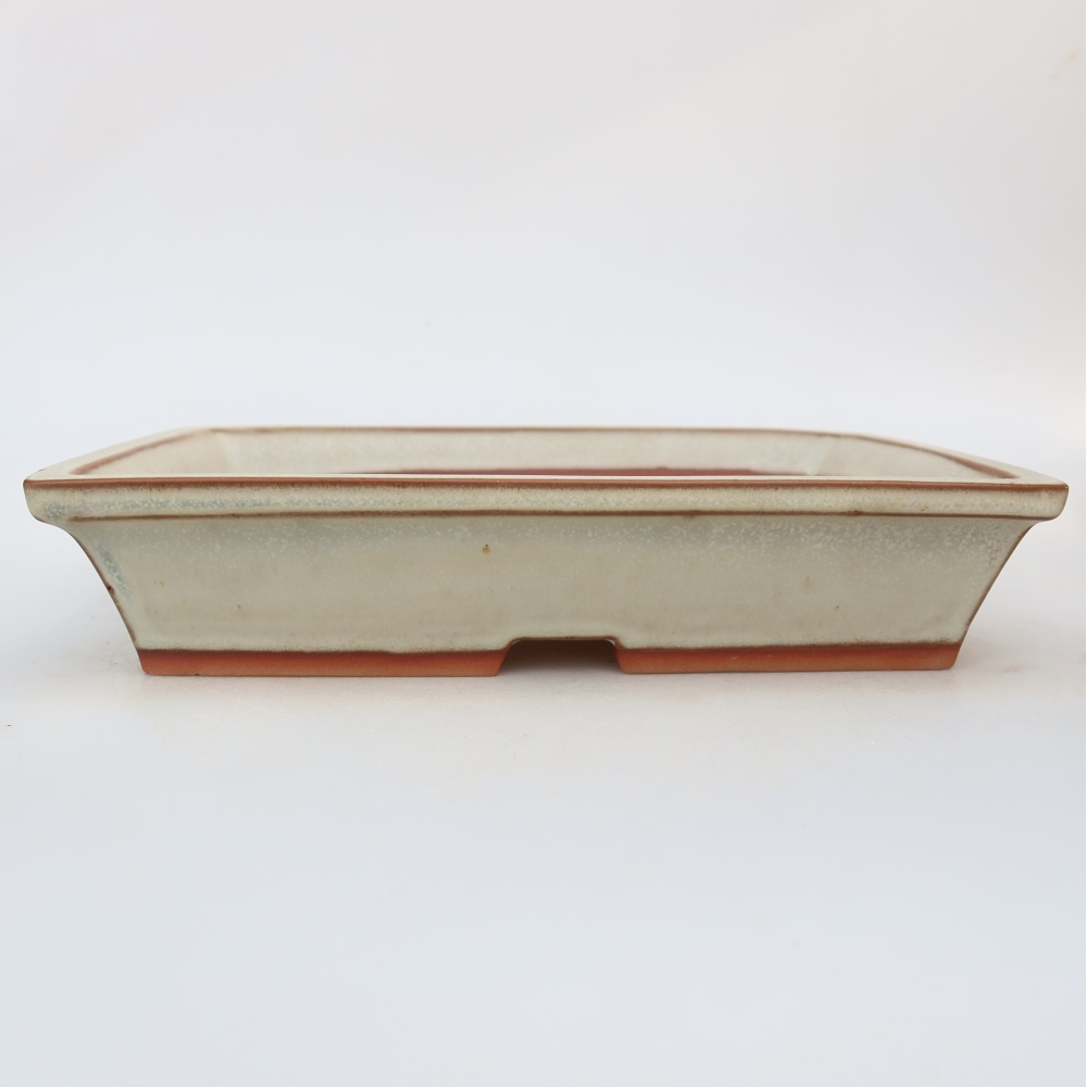 Ceramiczna miska  26 x 19,5 x 5,5 cm, kolor beżowy