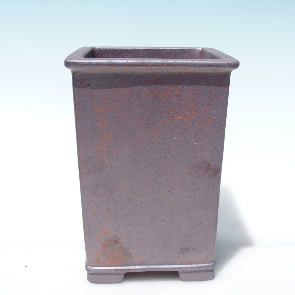 Miska 14 x 14 x 20 cm brązowa