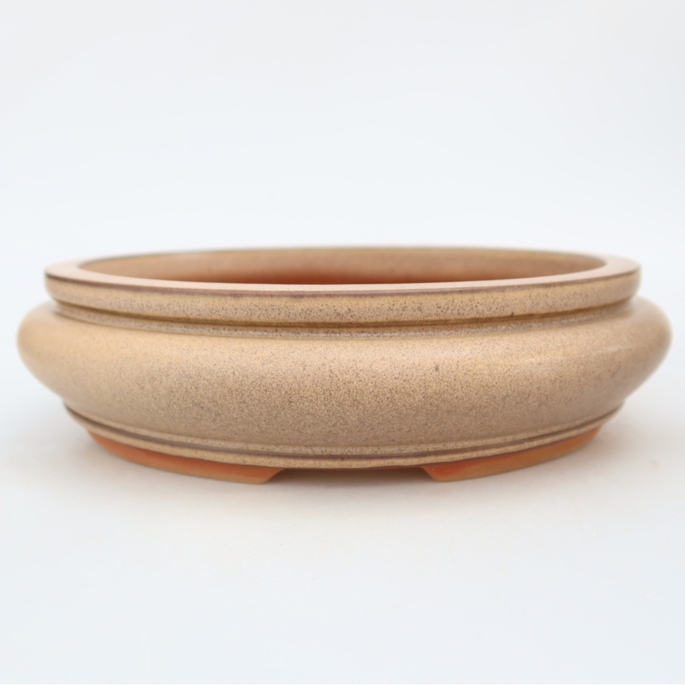 Ceramiczna miska  23 x 23 x 7 cm, kolor beżowy