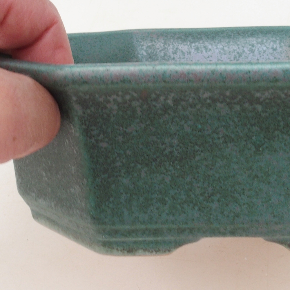 Bonsai bowl H14 - 17,5 x 17,5 x 6 - brązowy