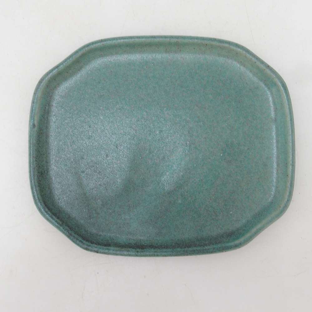 Miska ceramiczna H31 - 15 x 13 x 1 cm - zielona
