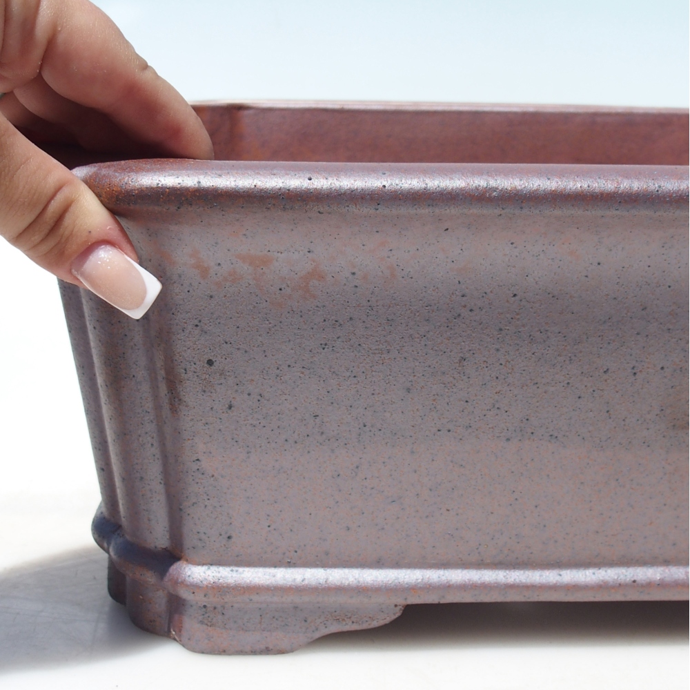 Miska 36 x 28 x 13,5 cm brązowa