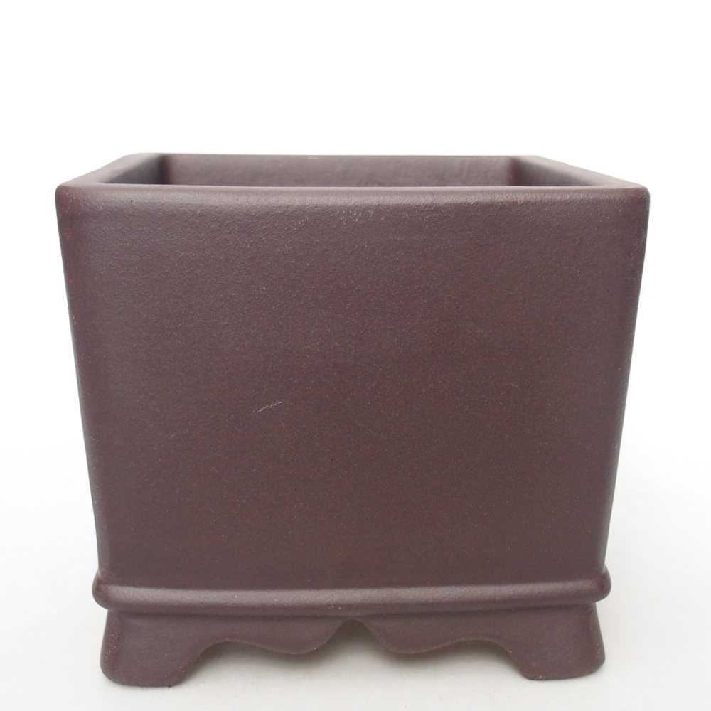 Miska 14 x 14 x 12 cm brązowa
