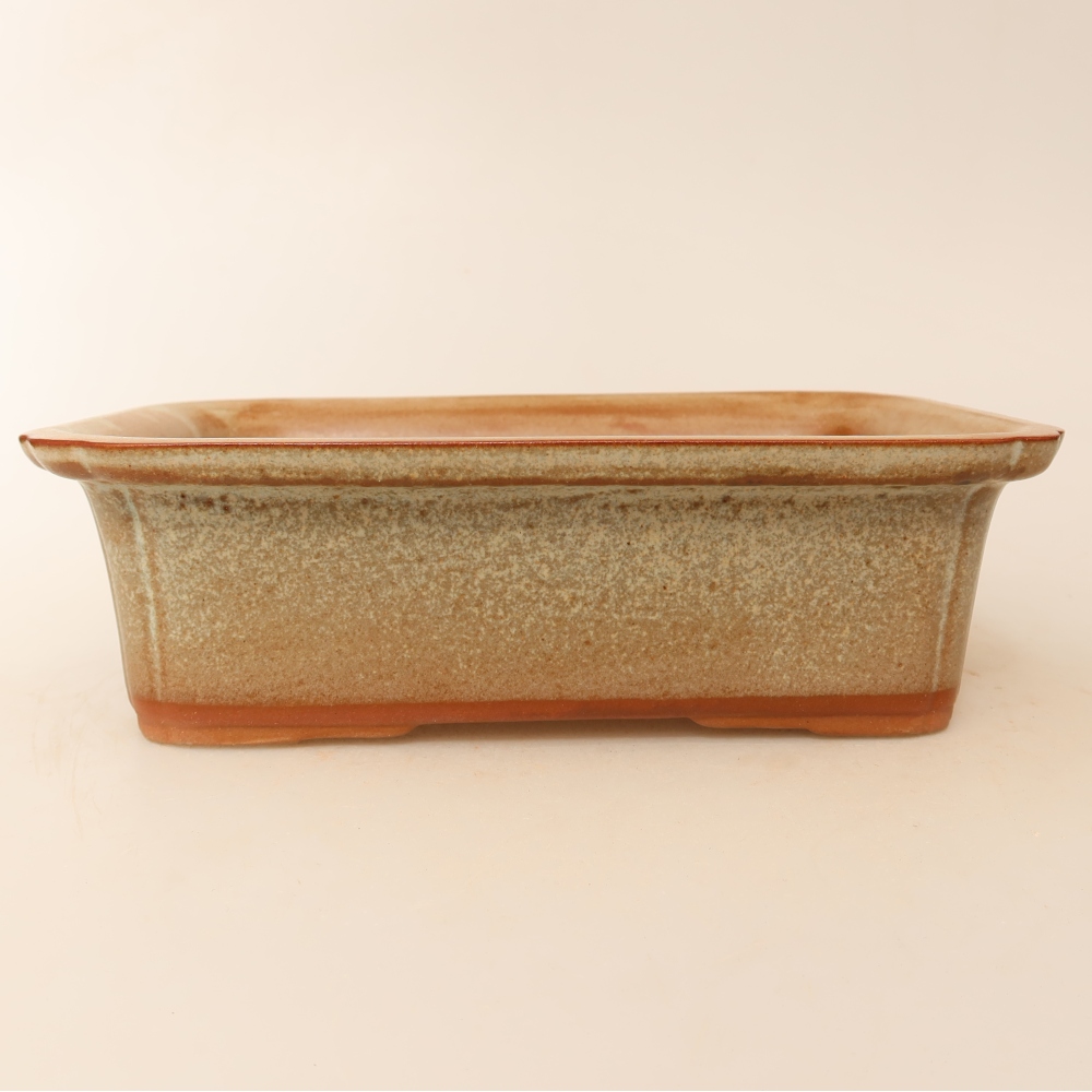 Miska ceramiczna  20 x 15,5 x 5,5 cm, kolor beżowy