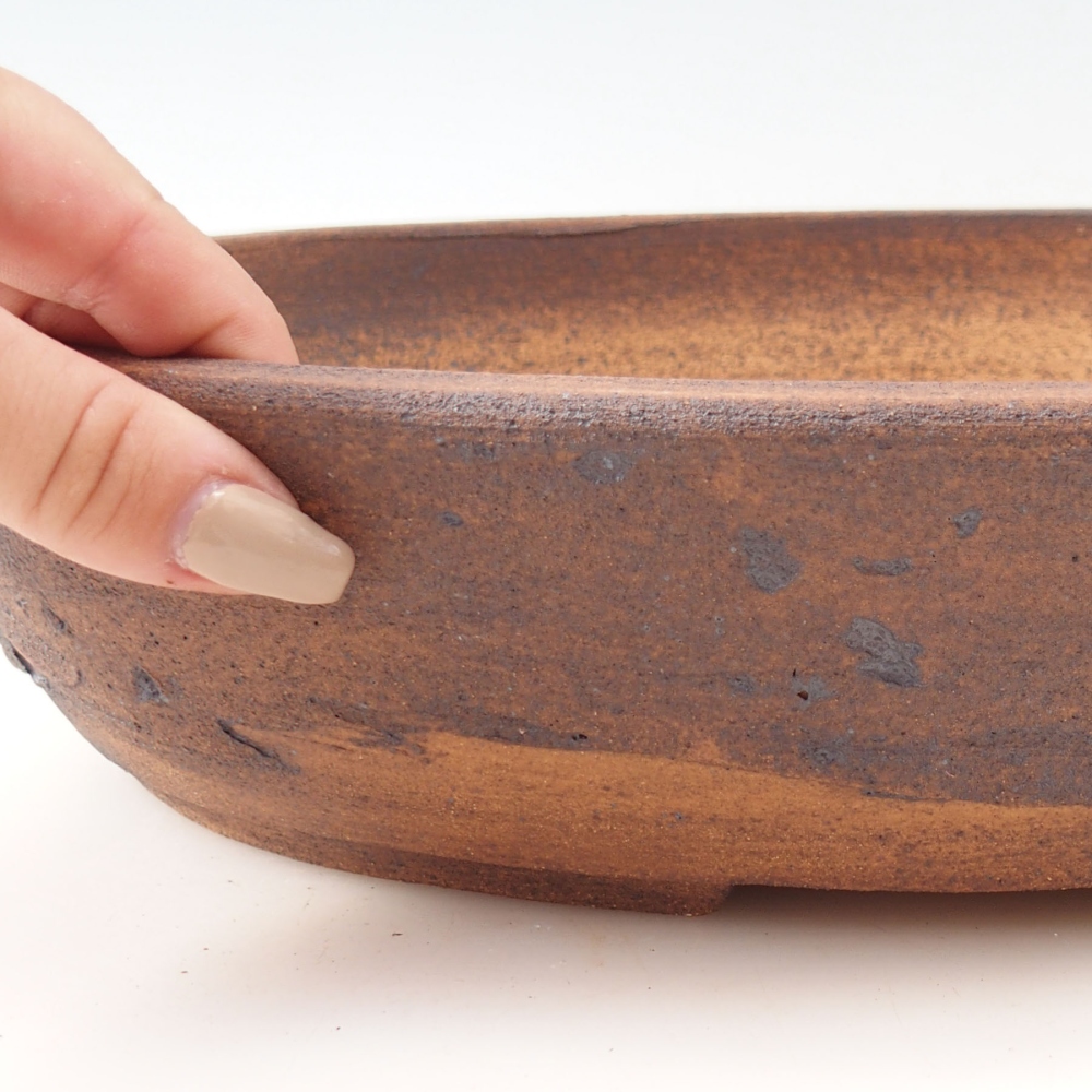 Misa do bonsai 33 x 26,5 x 7 cm, kolor brązowy