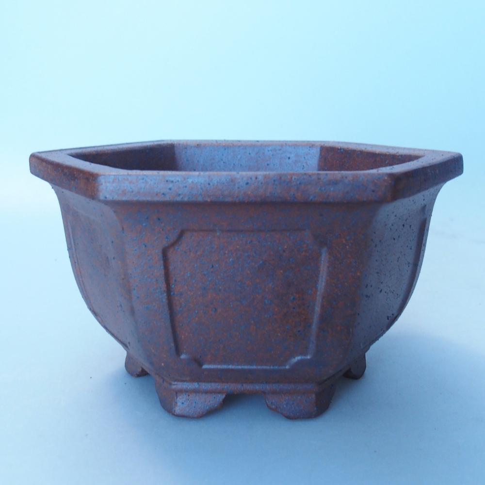 Miska 15,5 x 14 x 8 cm brązowa