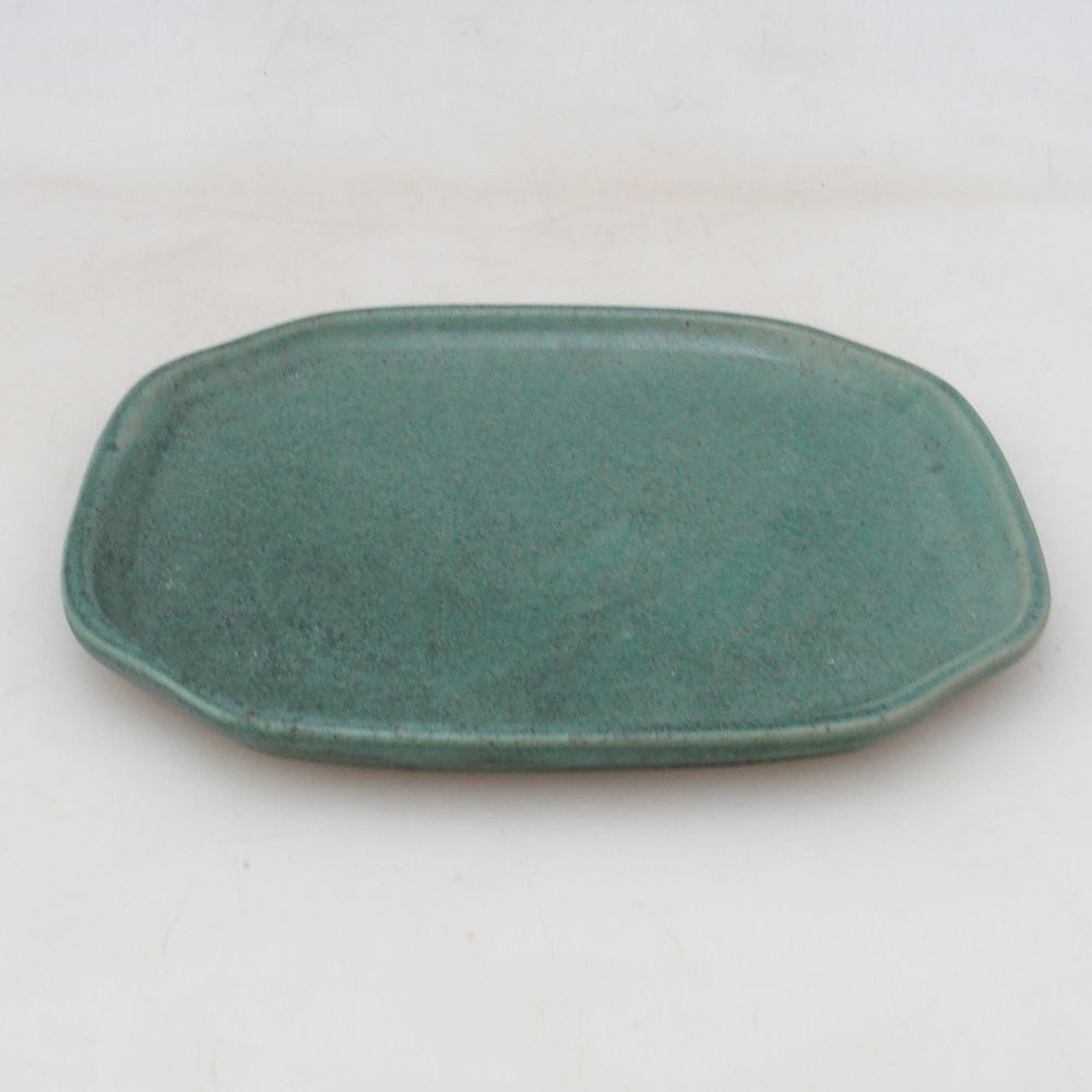 Miska ceramiczna H31 - 15 x 13 x 1 cm - zielona
