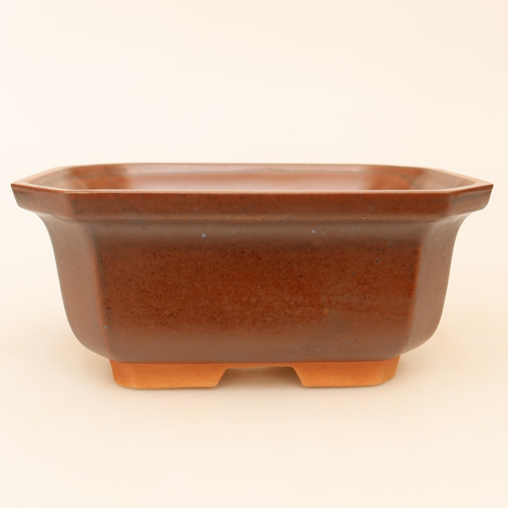 Ceramiczna miska  15 x 12 x 7 cm, kolor brązowy
