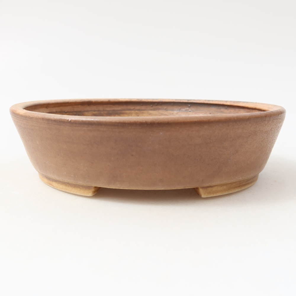 Ceramiczna miska do bonsai 15 x 14 x 4 cm, kolor różowy