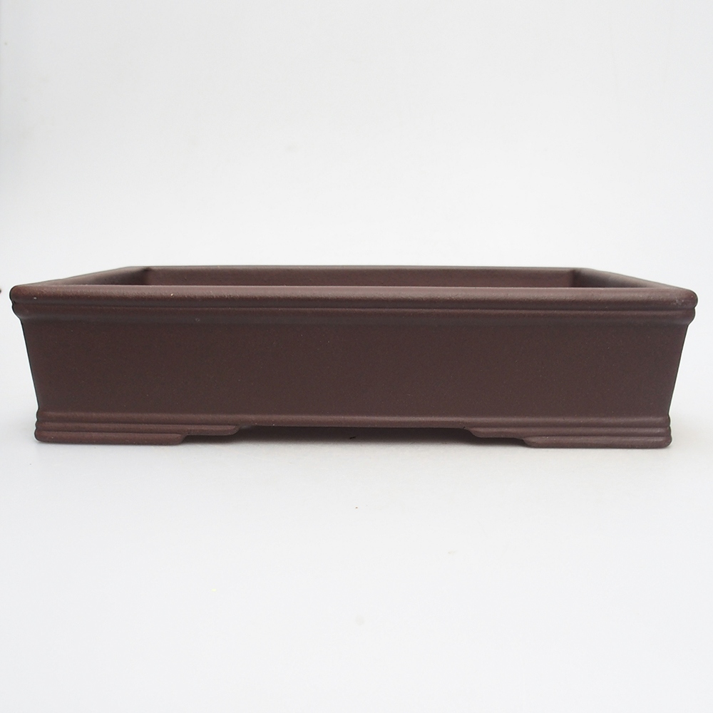 Miska 25 x 20 x 6 cm brązowa