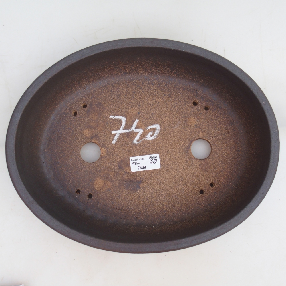 Misa do bonsai 33 x 26 x 9 cm, kolor brązowy
