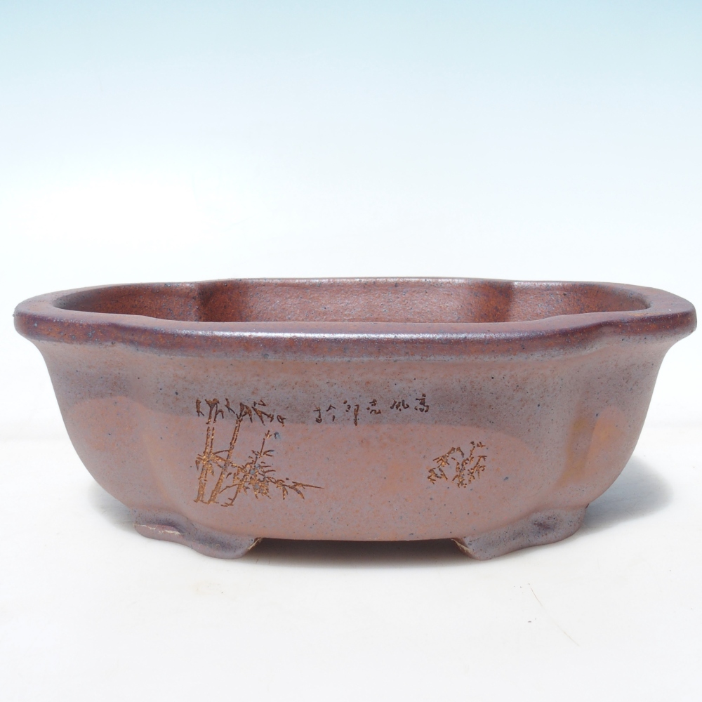 Miska 25 x 19,5 x 8,5 cm brązowa