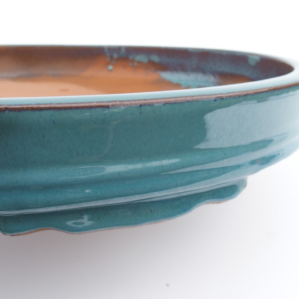 Miska 51 x 37 x 6,5 cm niebieska