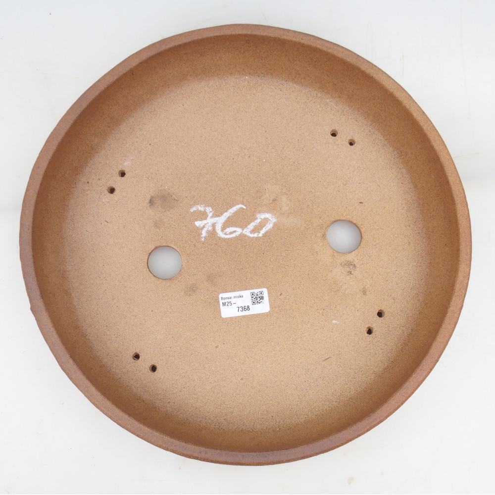 Misa bonsai 34 x 34 x 7 cm, kolor brązowy