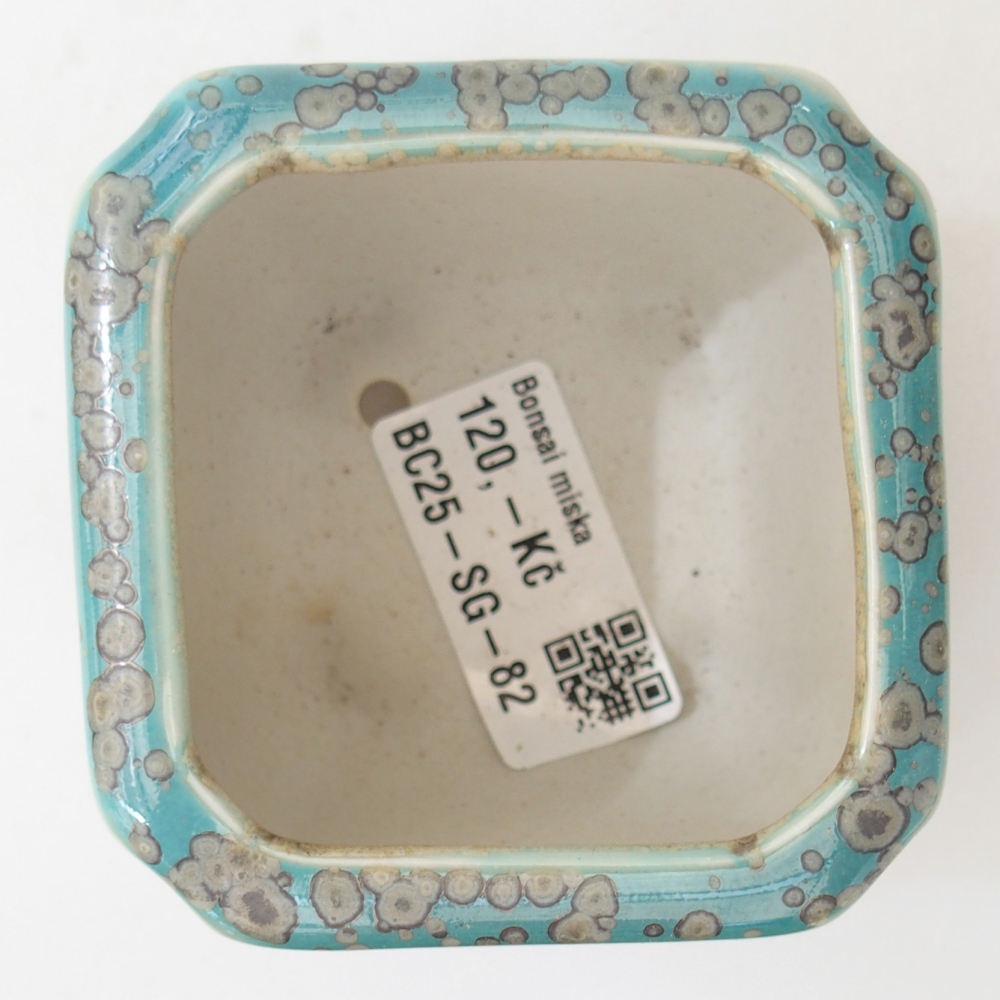 Miska 7 x 7 x 6 cm niebieska