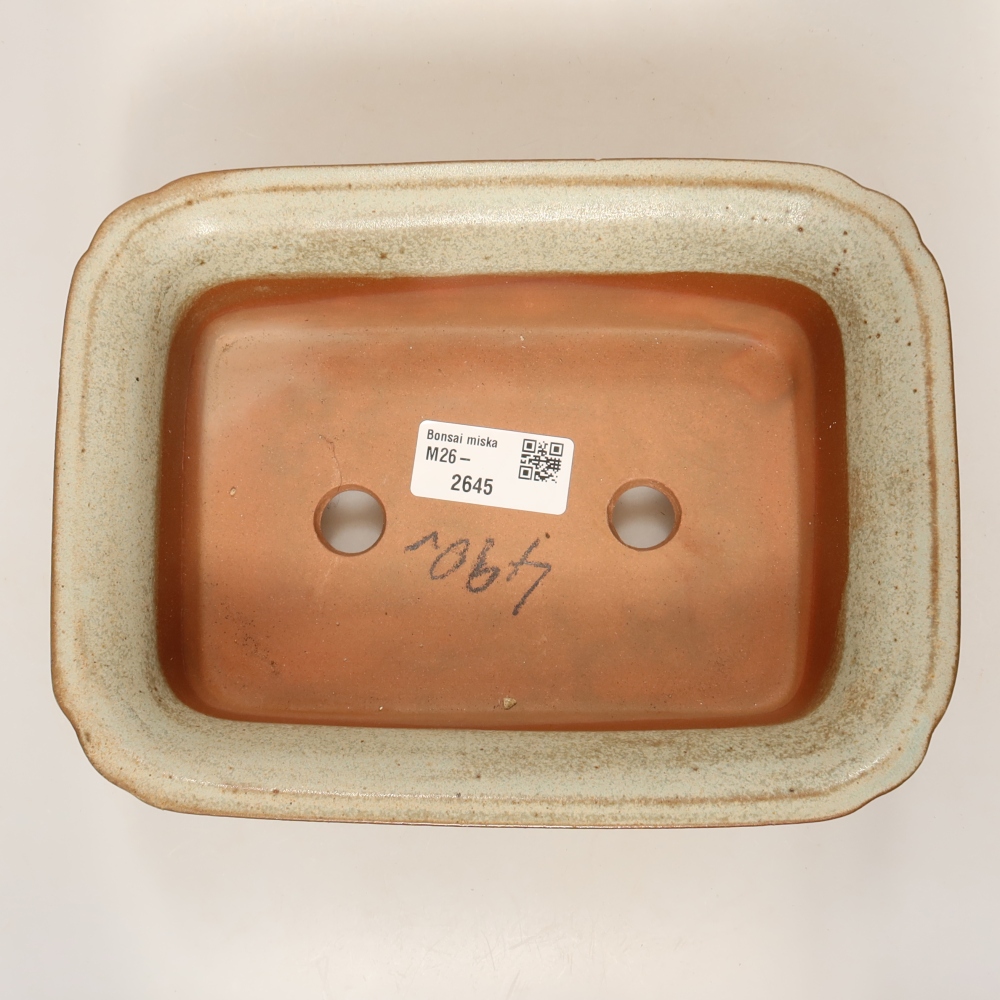 Ceramiczna miska  20 x 15,5 x 6 cm , kolor beżowy