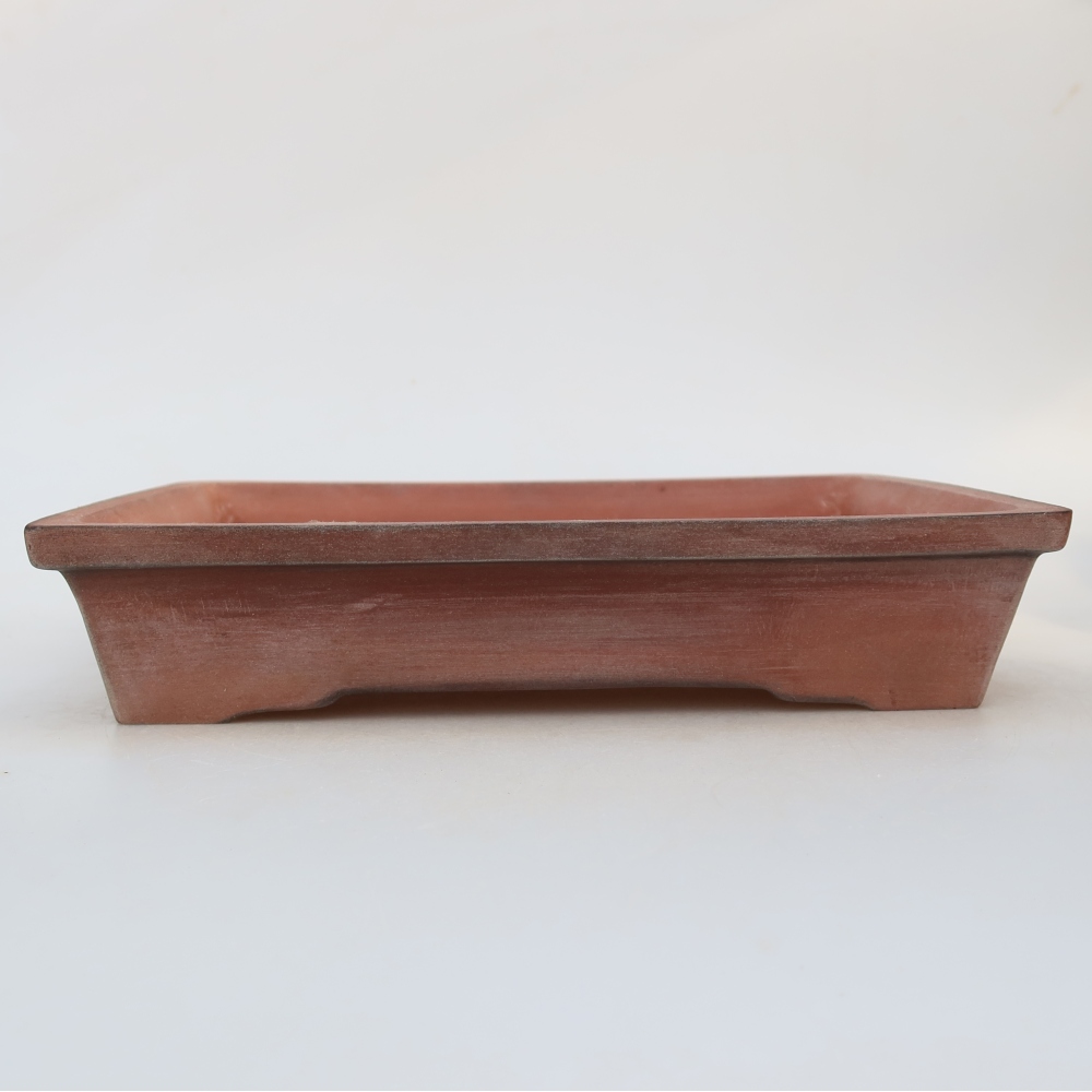 Ceramiczna miska  26 x 20 x 5 cm, kolor ceglasty
