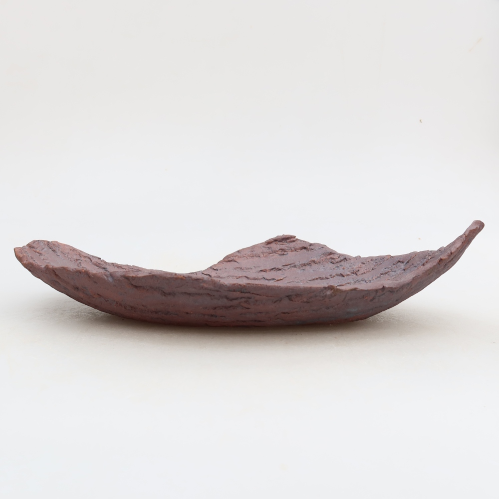 Ceramiczna miska  30 x 19,5 x 7 cm, kolor brązowy
