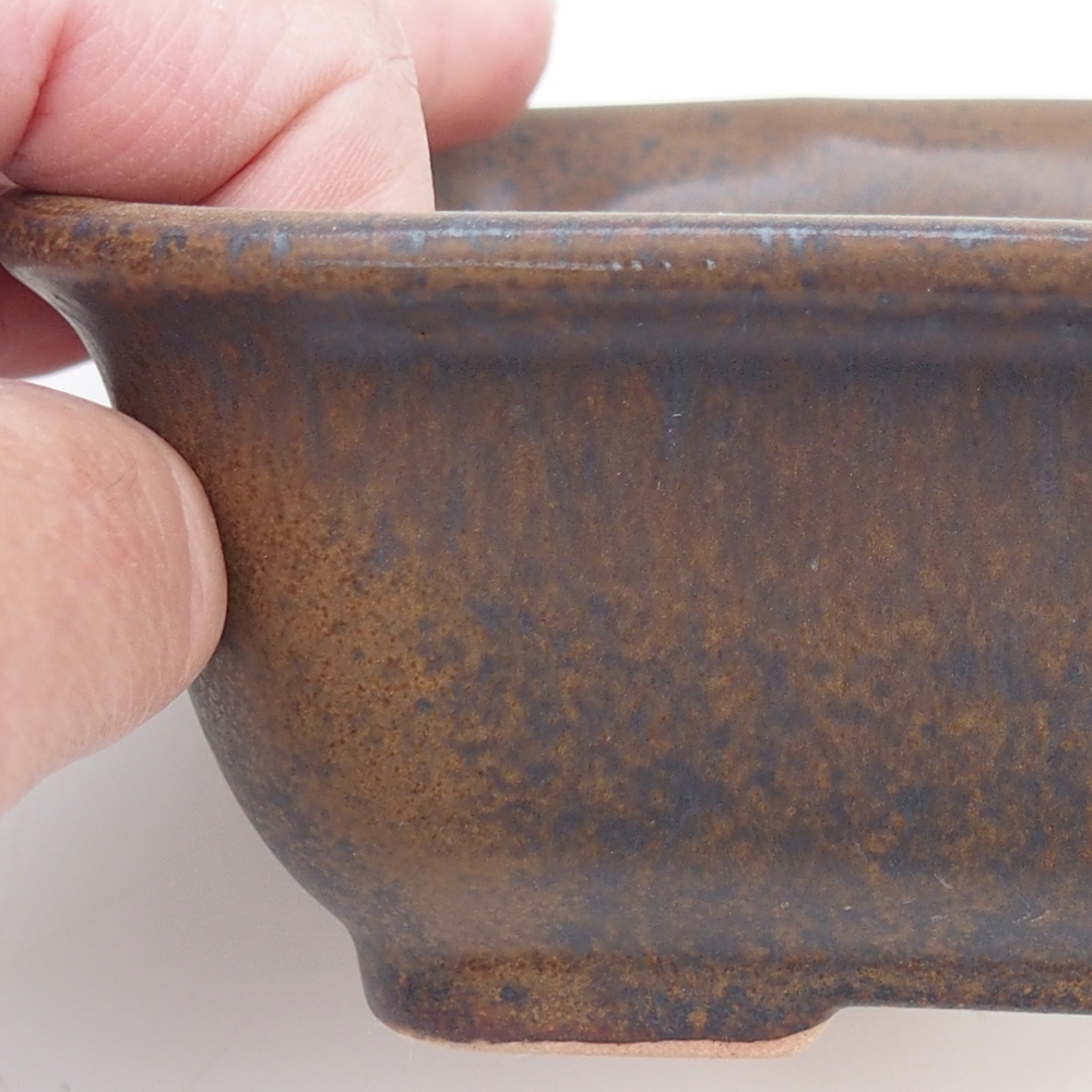 Misa do bonsai H38 - 12 x 10,5 x 5 cm. brązowa