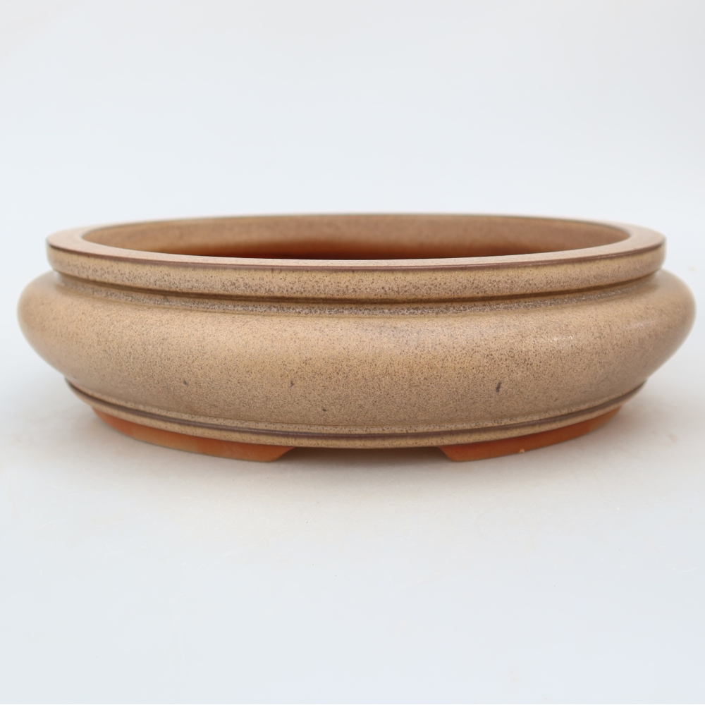 Ceramiczna miska  23 x 23 x 7 cm, kolor beżowy