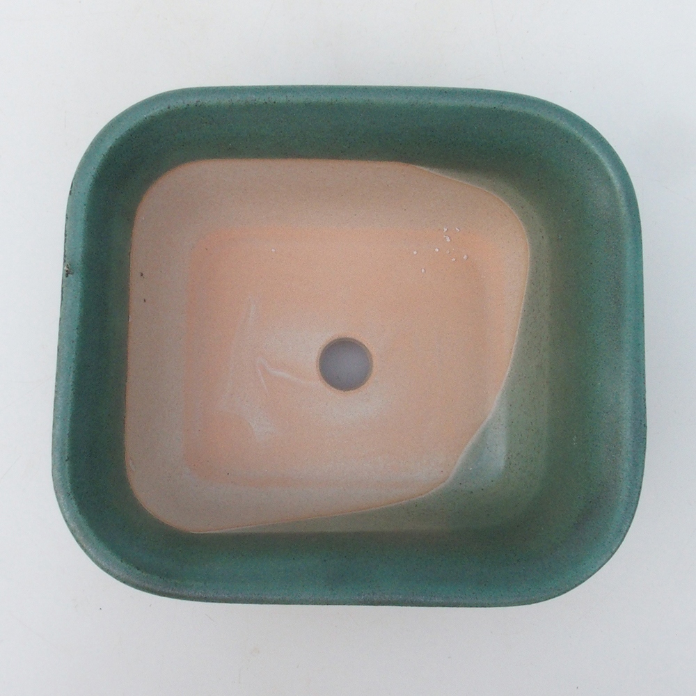Miska bonsai H38 - 12 x 10 x 5,5 cm. - zielony