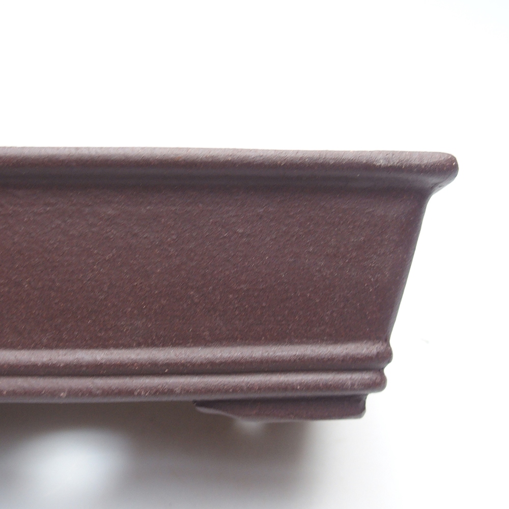 Miska 17 x 12 x 5,5 cm brązowa