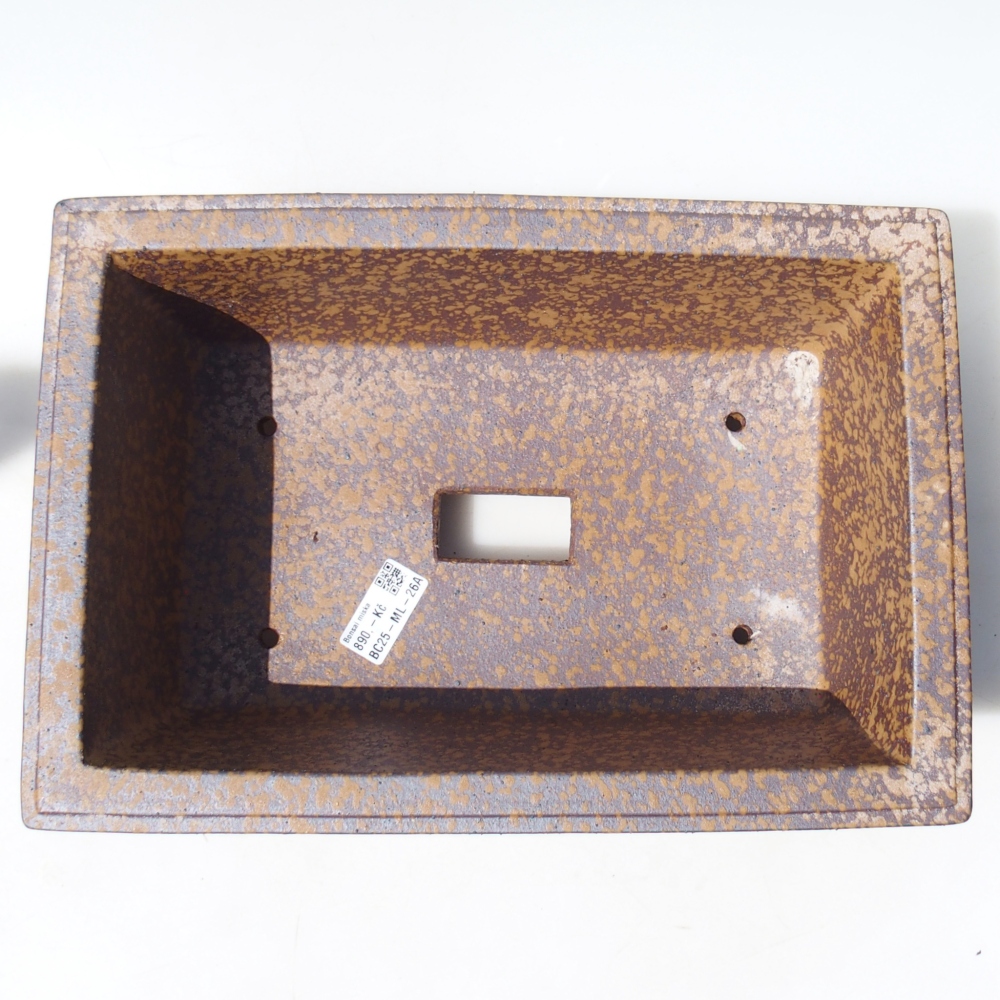 Miska 33,5 x 23 x 12,5 cm brązowa