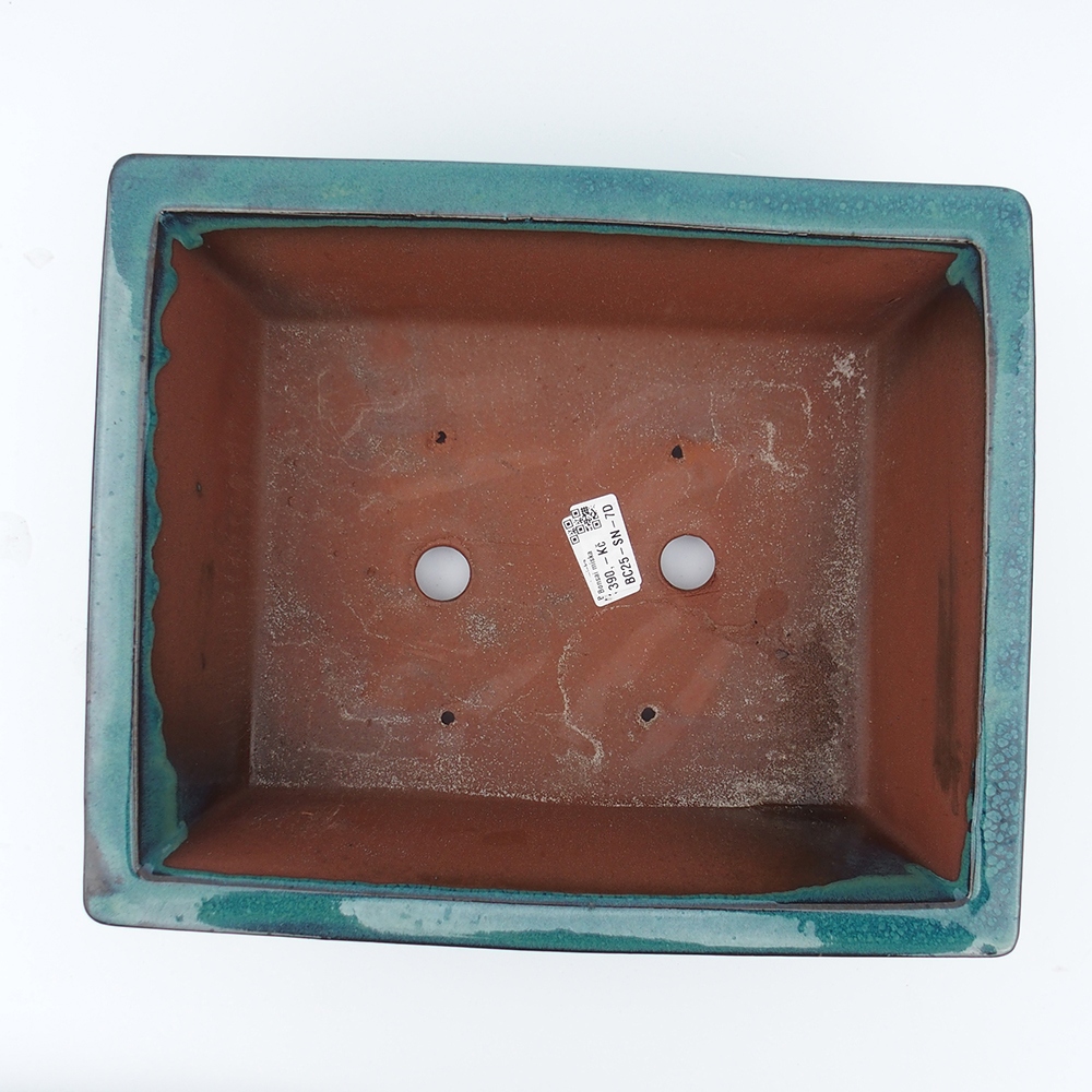 Miska 33,5 x 27,5 x 12,5 cm niebiesko-zielona