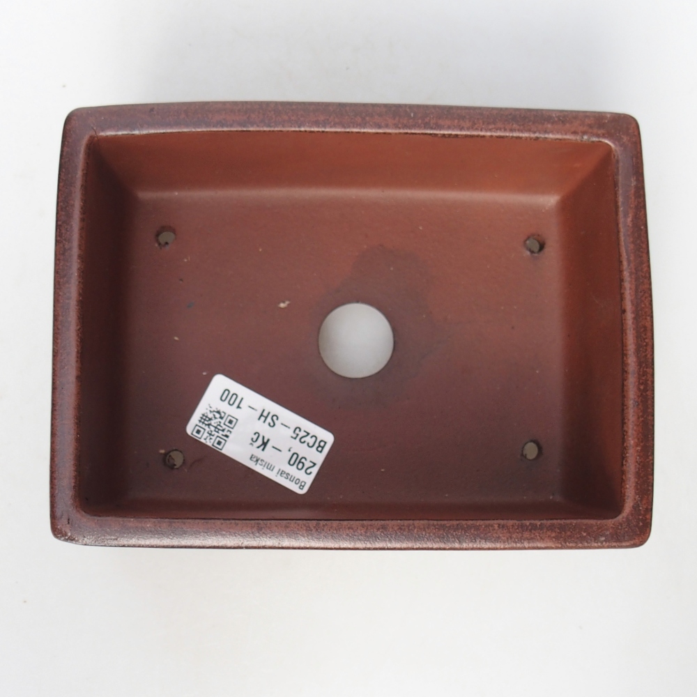 Miska 15,5 x 11,5 x 6,5 cm brązowa