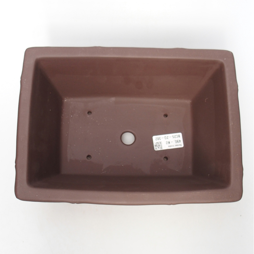 Miska 26 x 18,5 x 10 cm brązowa
