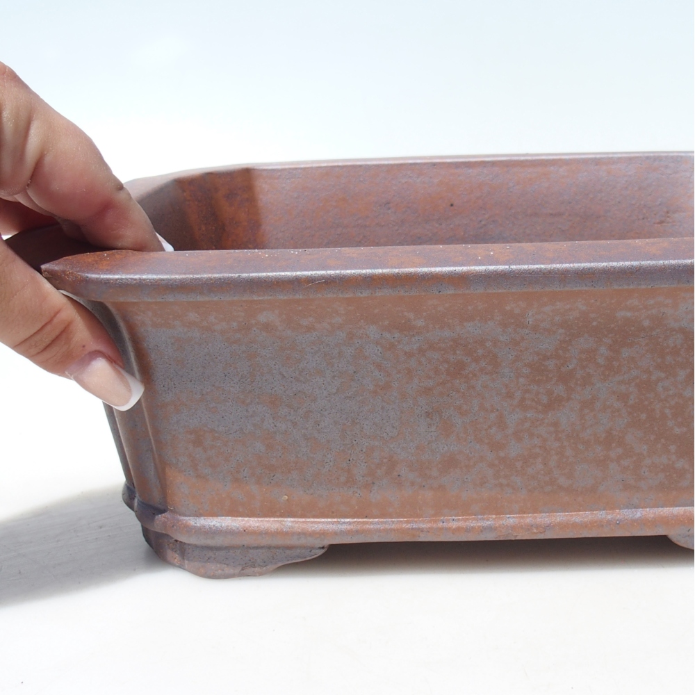 Miska 27,5 x 21 x 10 cm brązowa