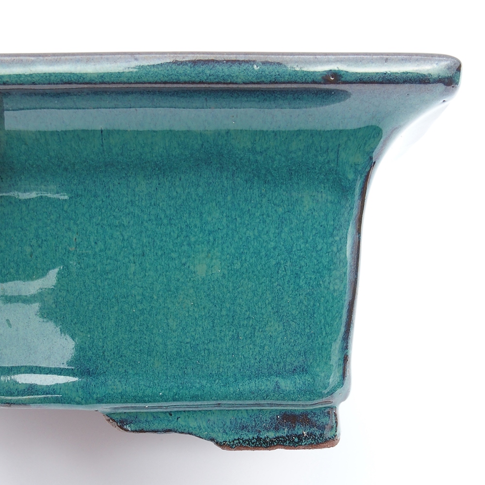 Miska 26 x 21,5 x 10 cm niebiesko-zielona