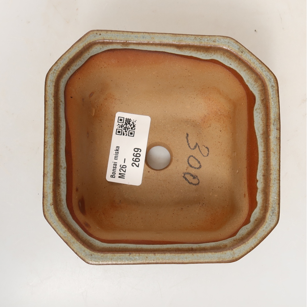 Ceramiczna miska  11 x 11 x 6,5 cm, kolor beżowy