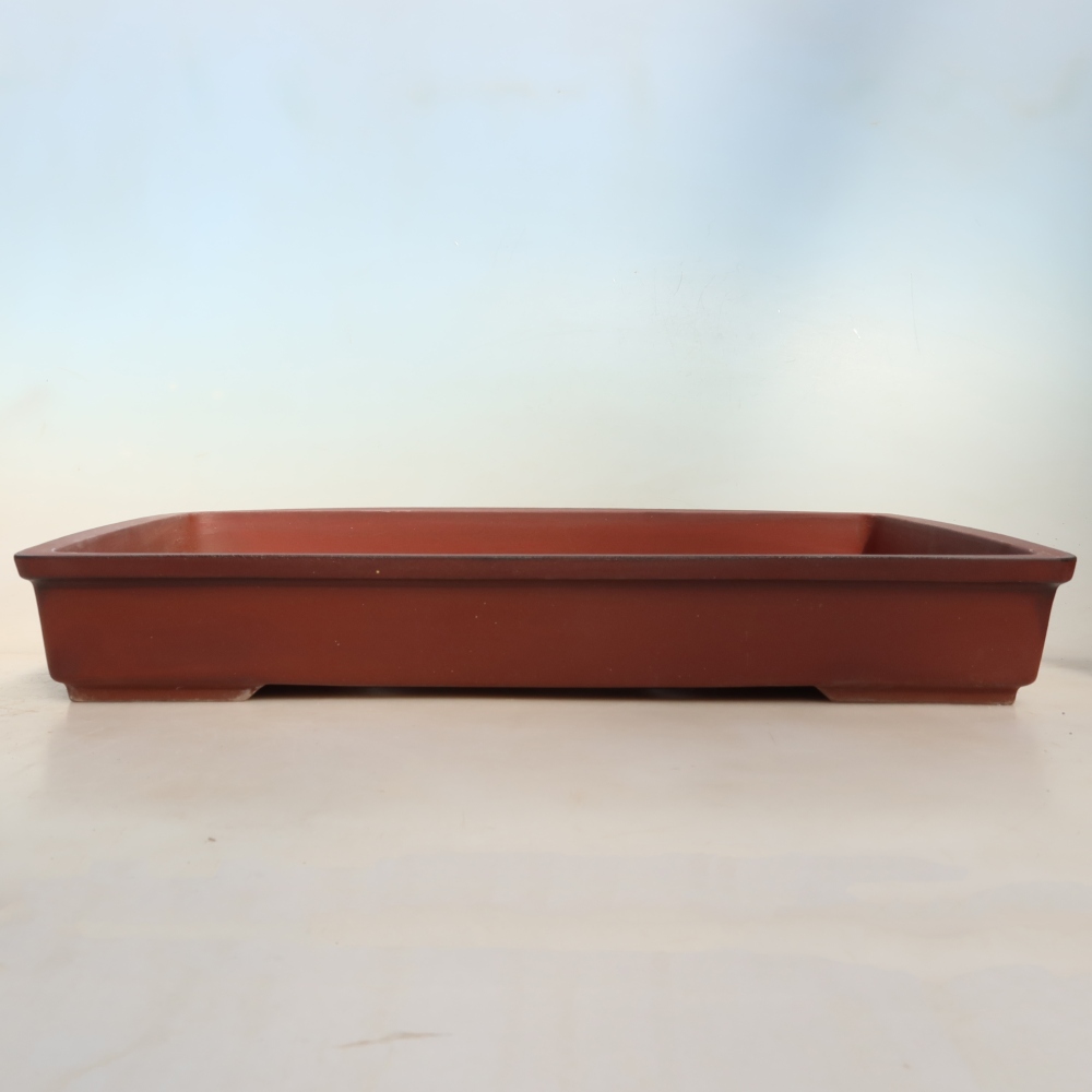 Miska ceramiczna  45 x 29 x 6,5 cm, kolor ceglasty – WYŁĄCZNIE ODBIÓR OSOBISTY lub transport na palecie