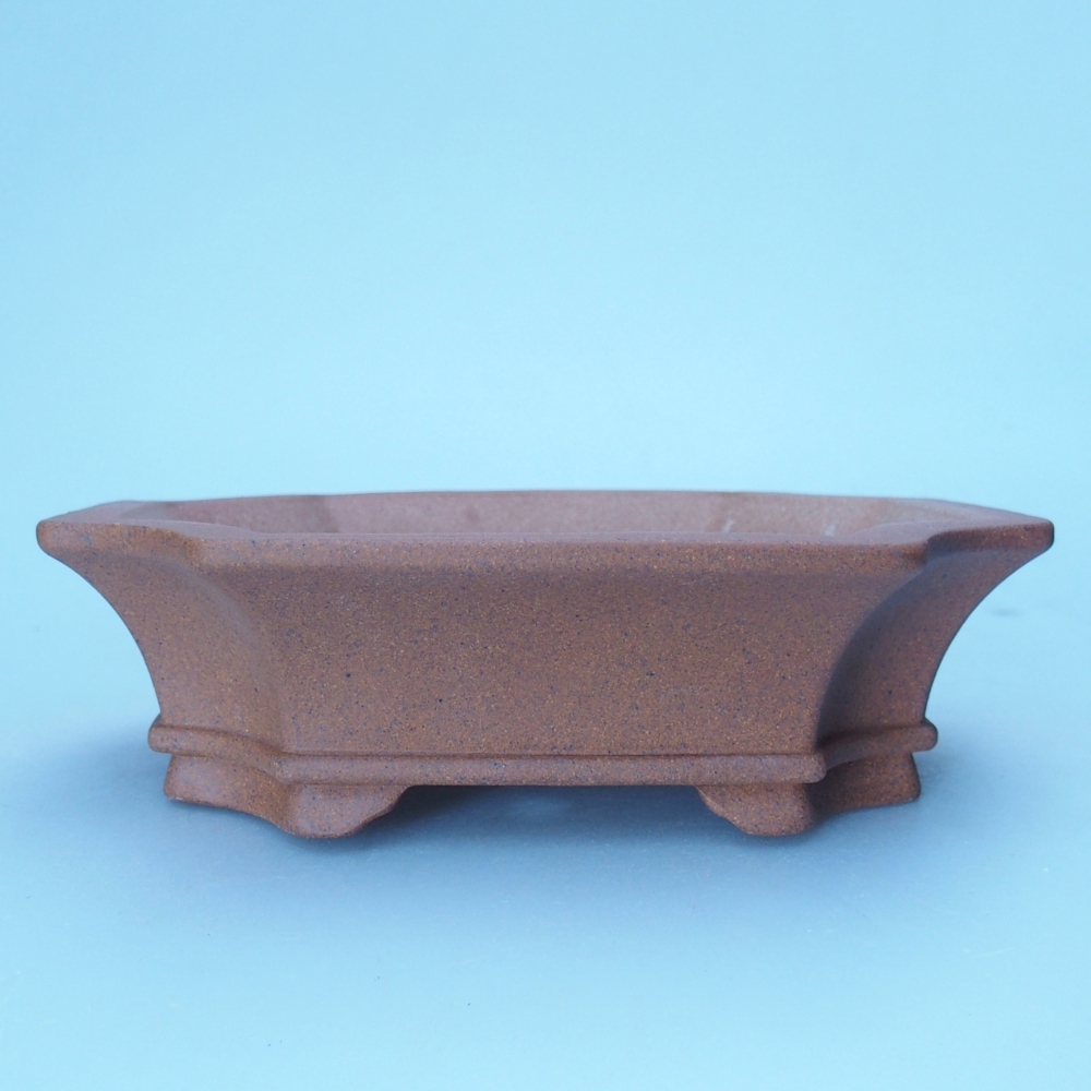 Miska 15 x 12 x 4 cm brązowa