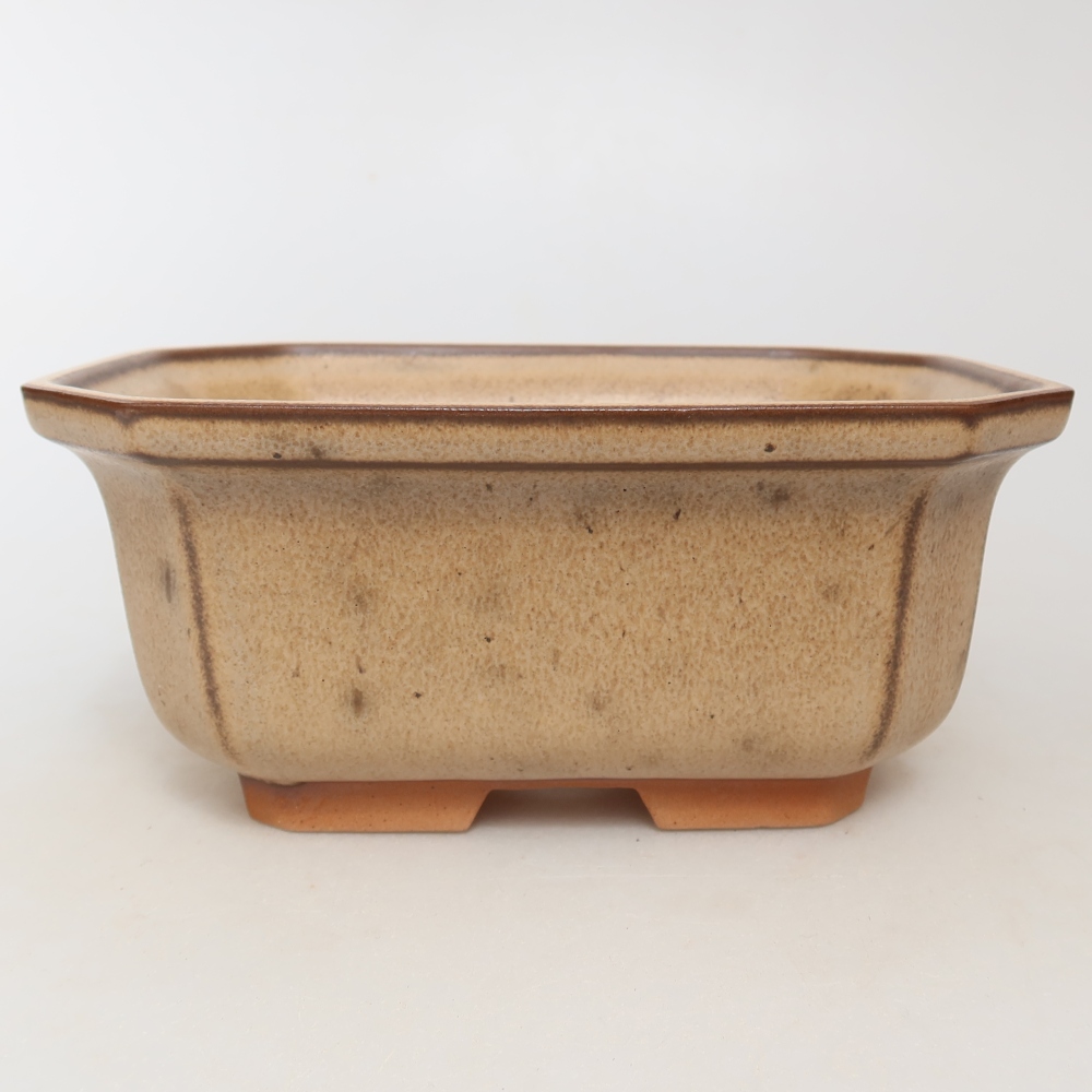 Miska ceramiczna  15 x 12 x 7 cm, kolor beżowy