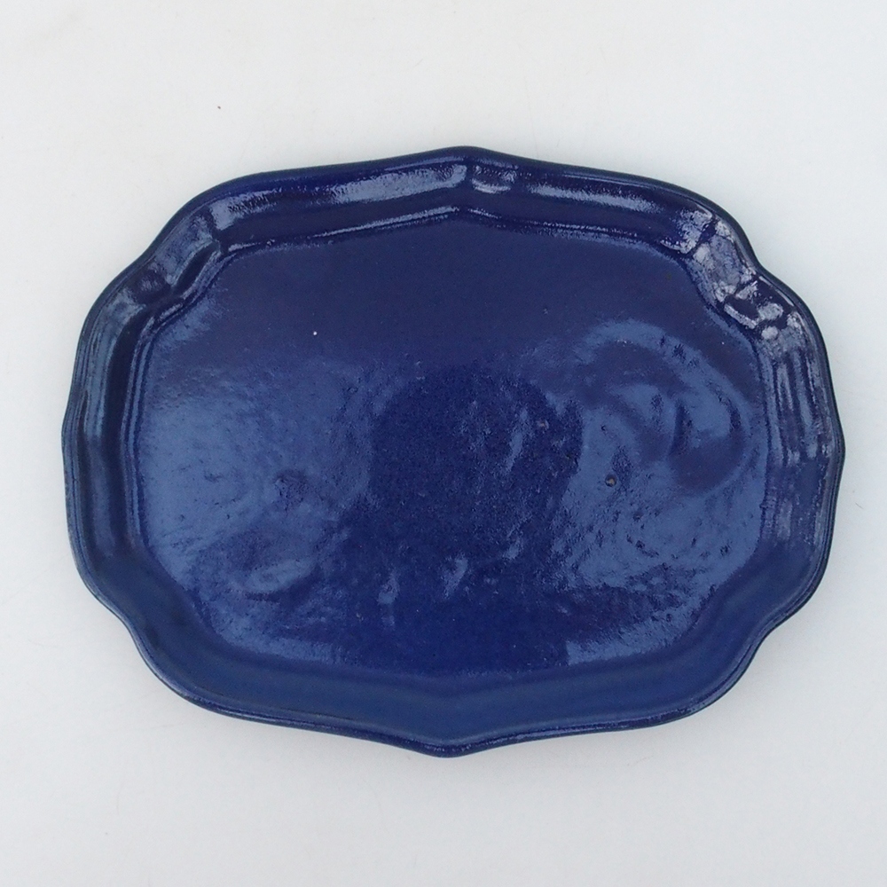 Bonsai bowl + spodek H01 - 12x9x5 cm