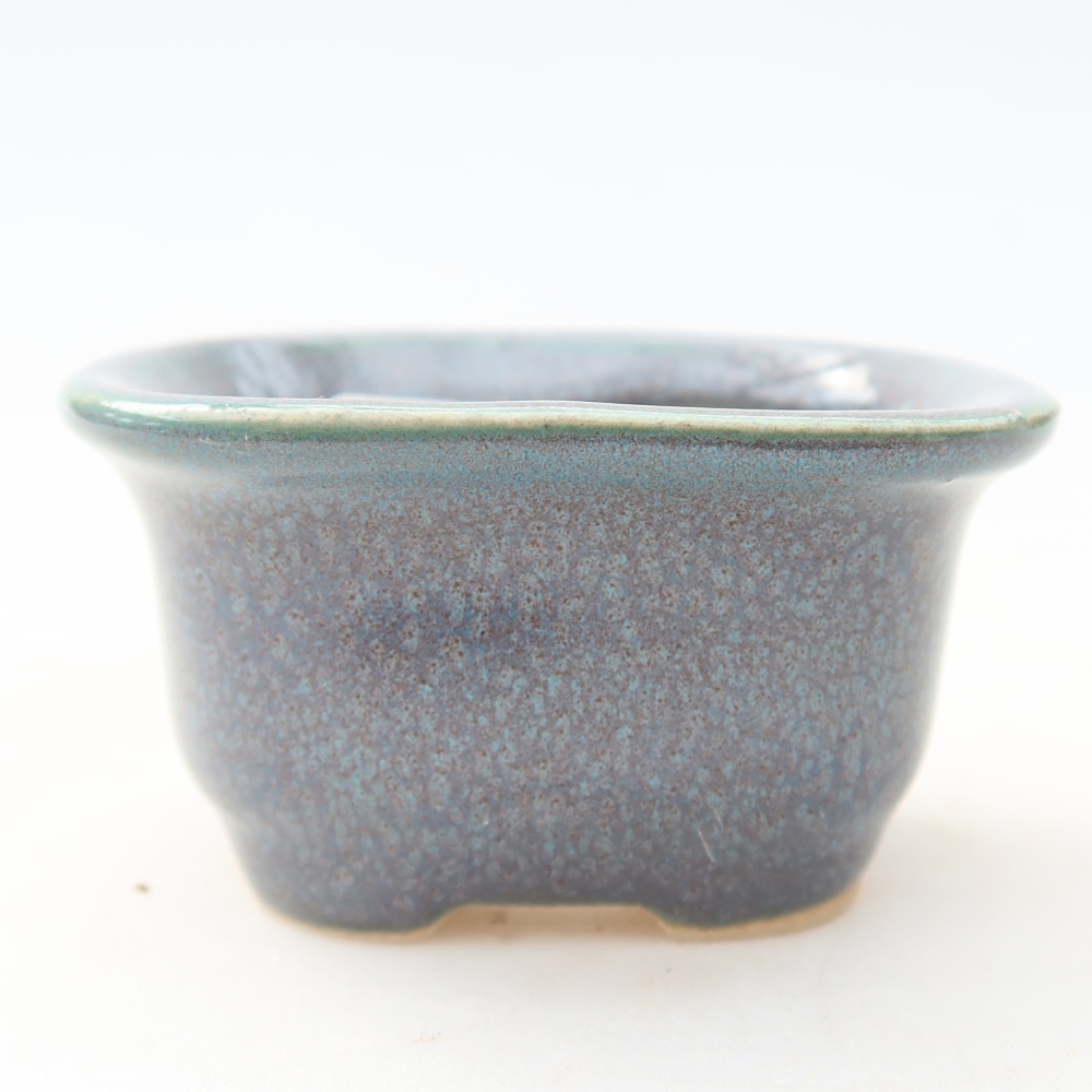 Ceramiczna miska do bonsai 6 x 5 x 3 cm, kolor szary