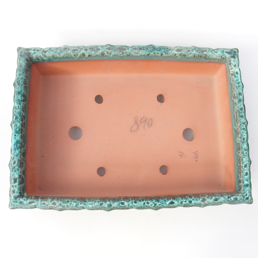 Miska 32 x 22,5 x 7 cm niebieska